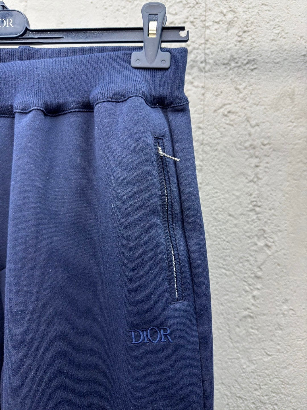 Dior Track Pants "Navy Blue Cahsmere and Cotton Knit"
