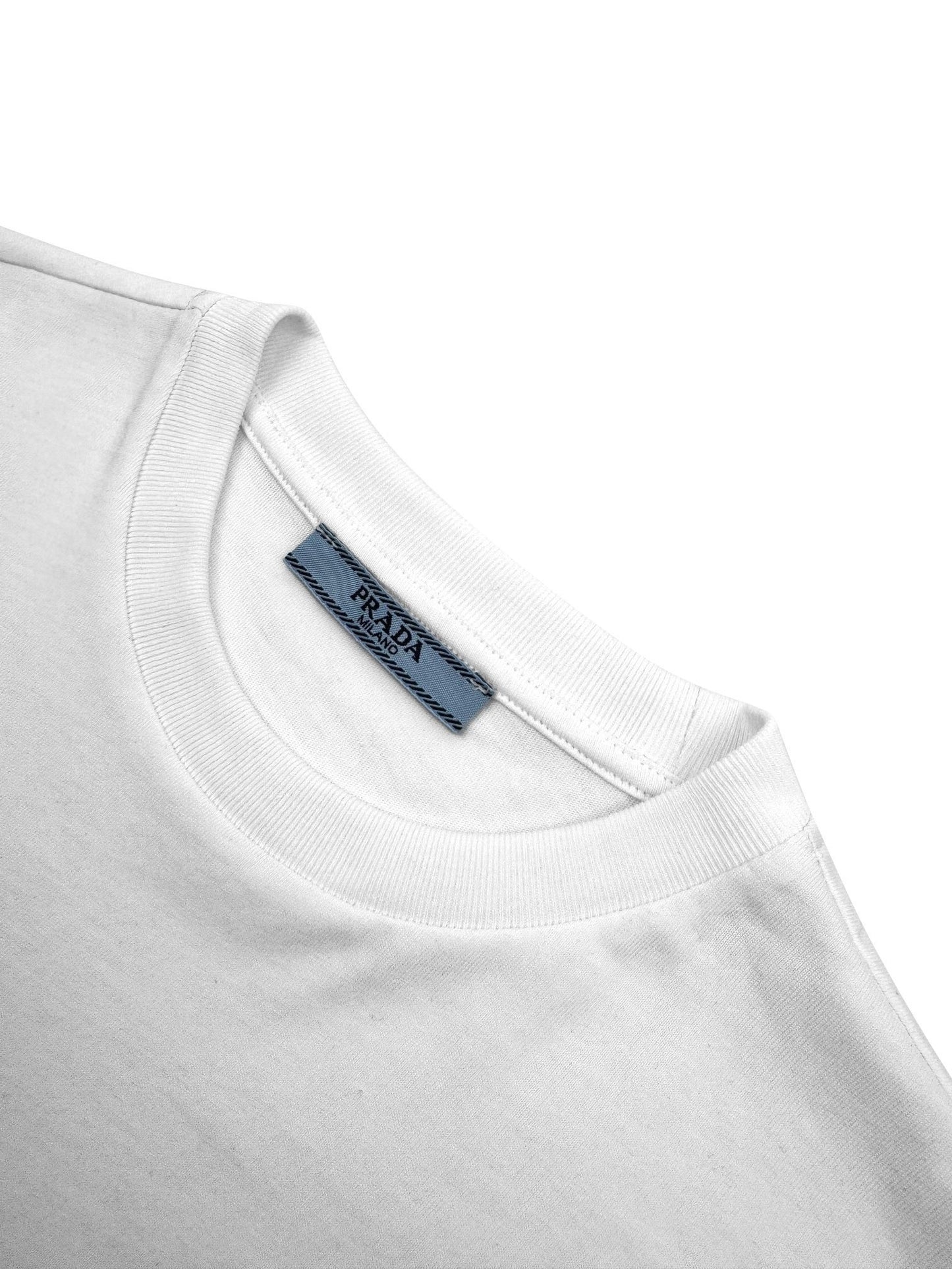 Prada Pocket Logo T-Shirt "White"