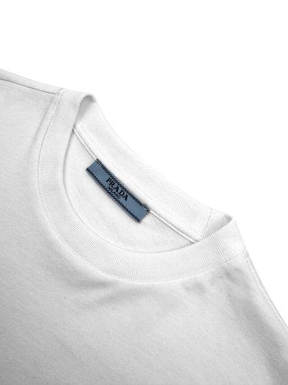 Prada Pocket Logo T-Shirt "White"