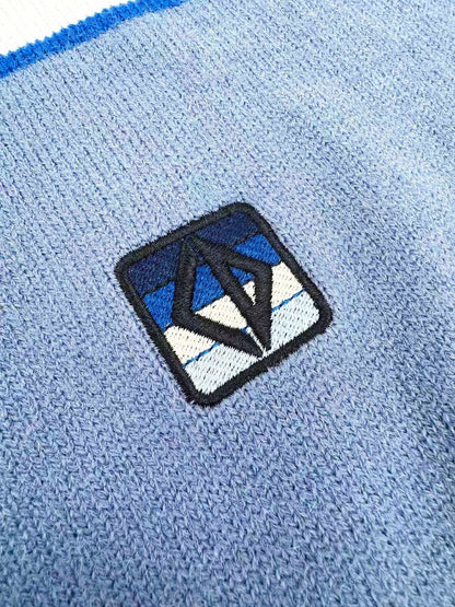 Dior CD Diamond Sweater "Blue Cashmere and Cotton Jersey"
