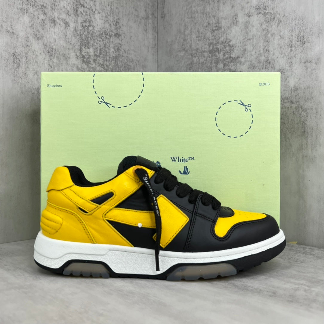 Off-White Out Of Office "Black-Yellow"