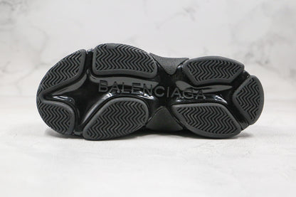 Balenciaga Triple S "Black-Pink All Over Logo"