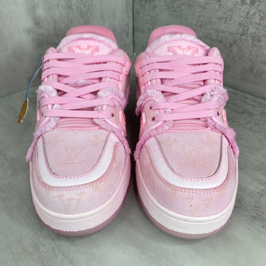 Louis Vuitton Trainers "Pink Denim"