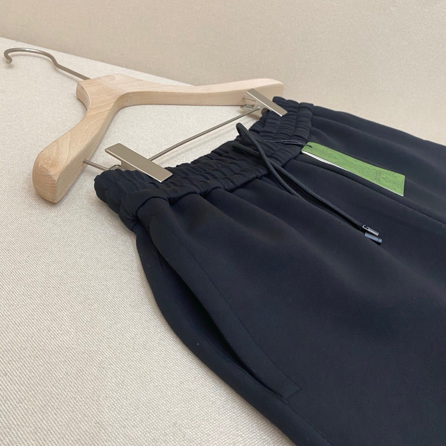 Gucci Logo Embroidered Shorts "Black"