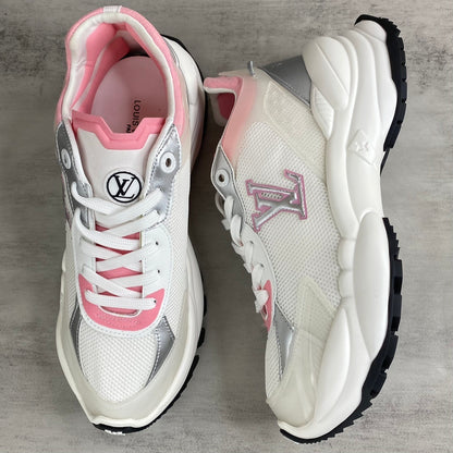 Louis Vuitton Run 55 "White-Silver-Pink"