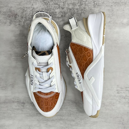 Fendi Flow "White-Brown"