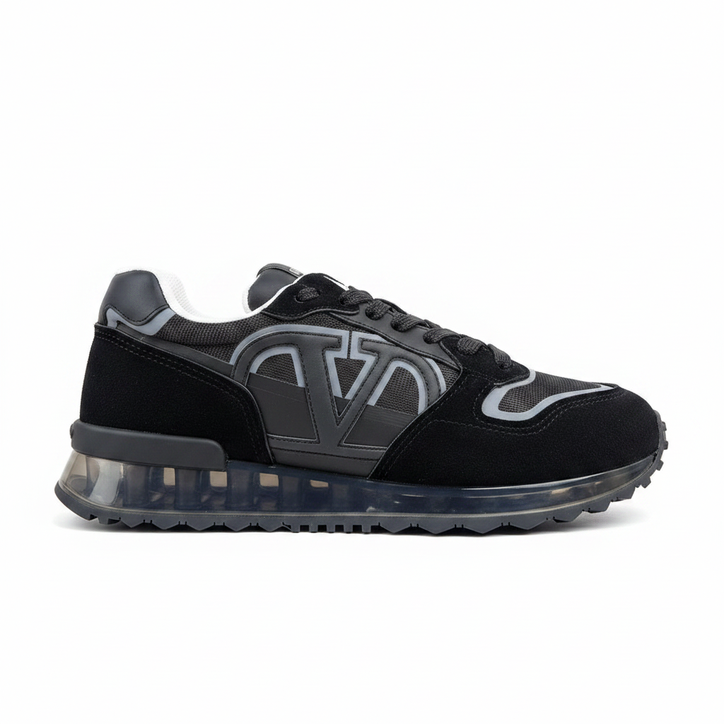 Valentino Garavani V-Logo "Black-Dark Grey"