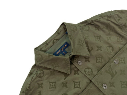 Louis Vuitton Monogram Shirt "Army Green"
