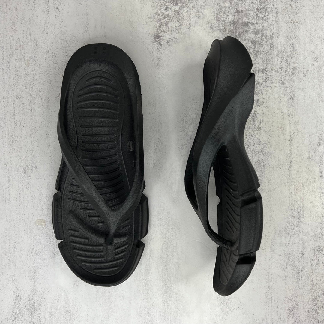 Balenciaga Mold Thong Flip-Flops "Black"