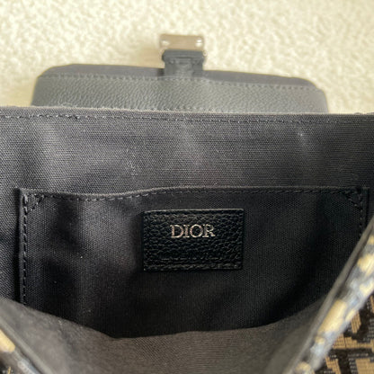 Dior Explorer Oblique Jacquard Shoulder Pouch