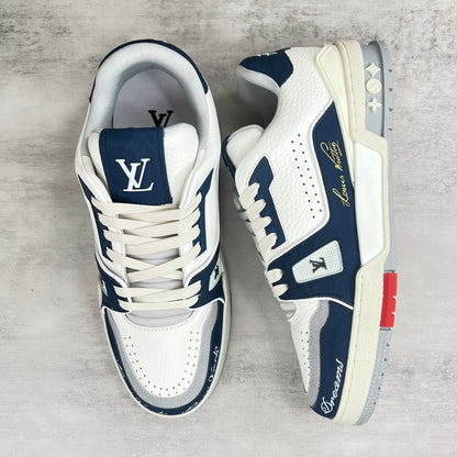 Louis Vuitton Trainers "Navy Blue-White"