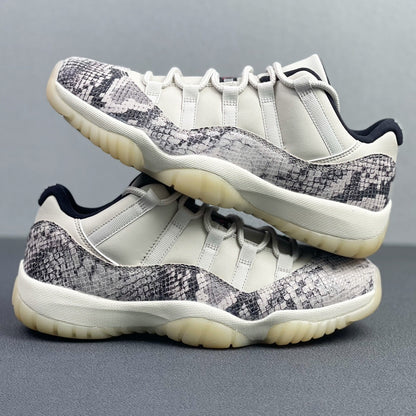 Air Jordan 11 Retro Low "Light Bone Snakeskin"