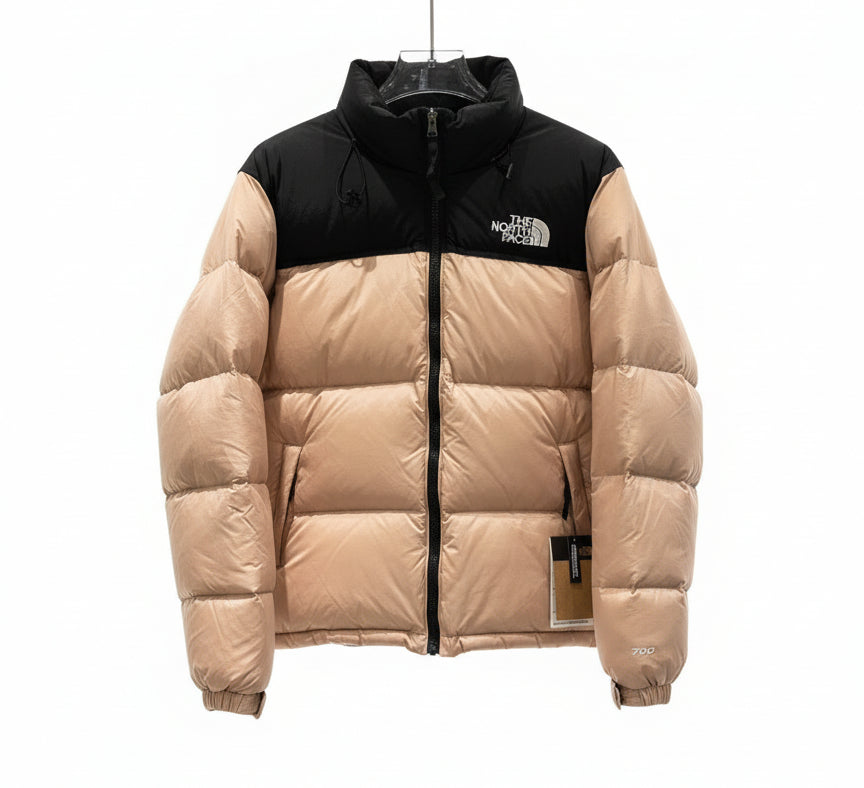 The North Face 700 Down Jacket "Beige-Black"