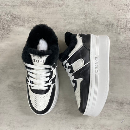 Celine Platform Low-Top "Black-White"