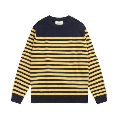 Gucci Striped Sweater "Black-Yellow"
