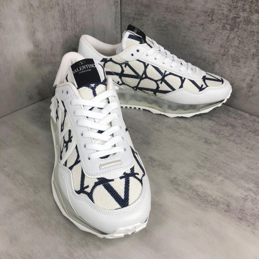 Valentino Garavani Netrunner "White-Black Monogram"