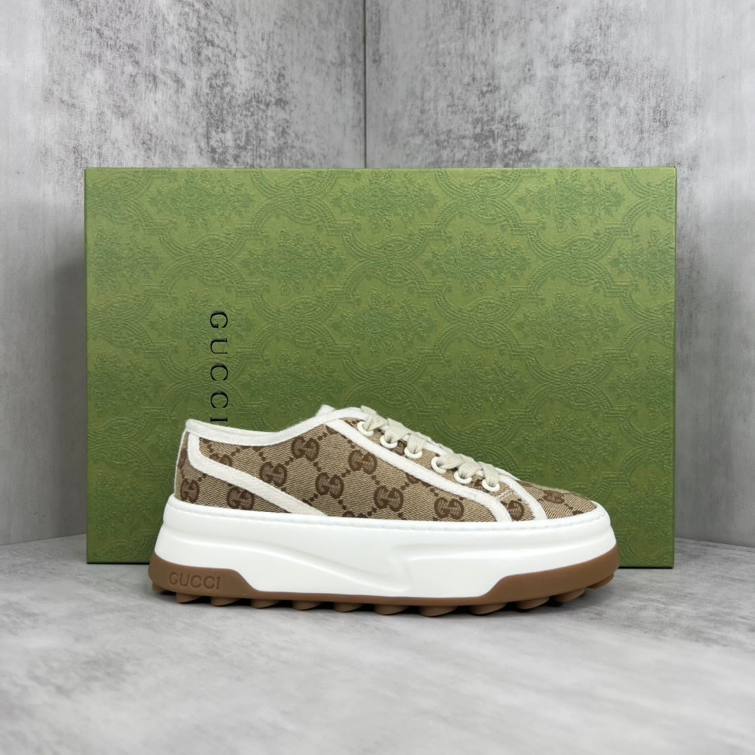 Gucci Tennis 1977 Low "Beige-White Monogram"