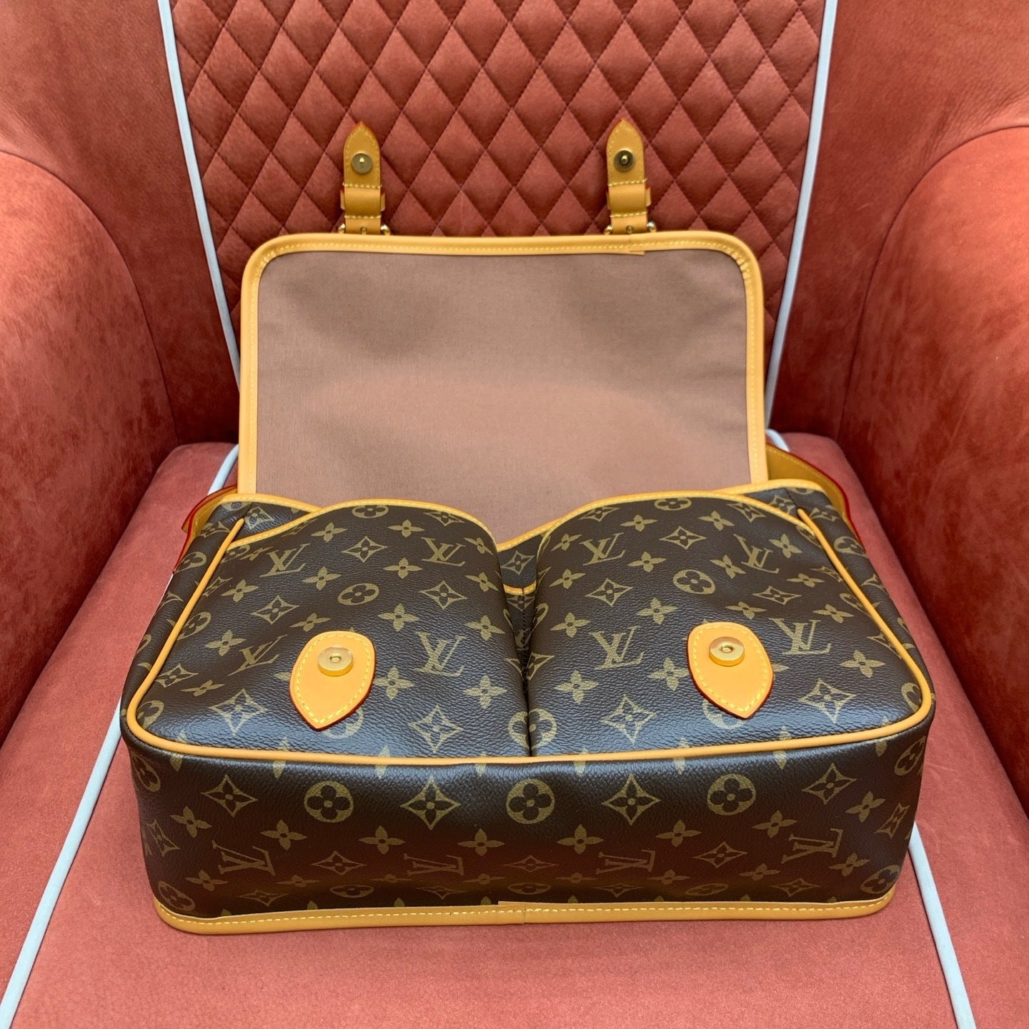 Louis Vuitton Satchel Messenger Bag