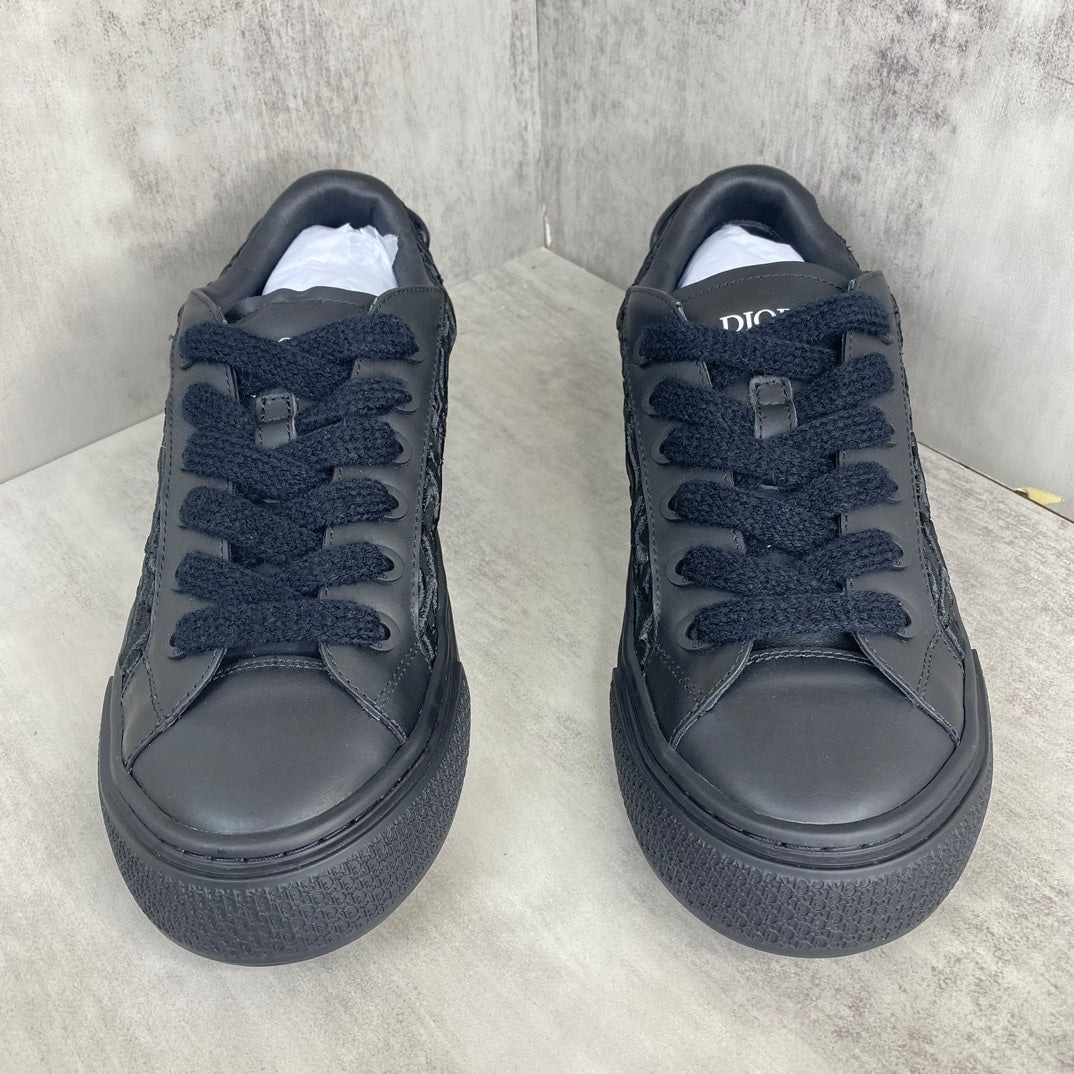 Dior B33 "Black Oblique Embroidery"