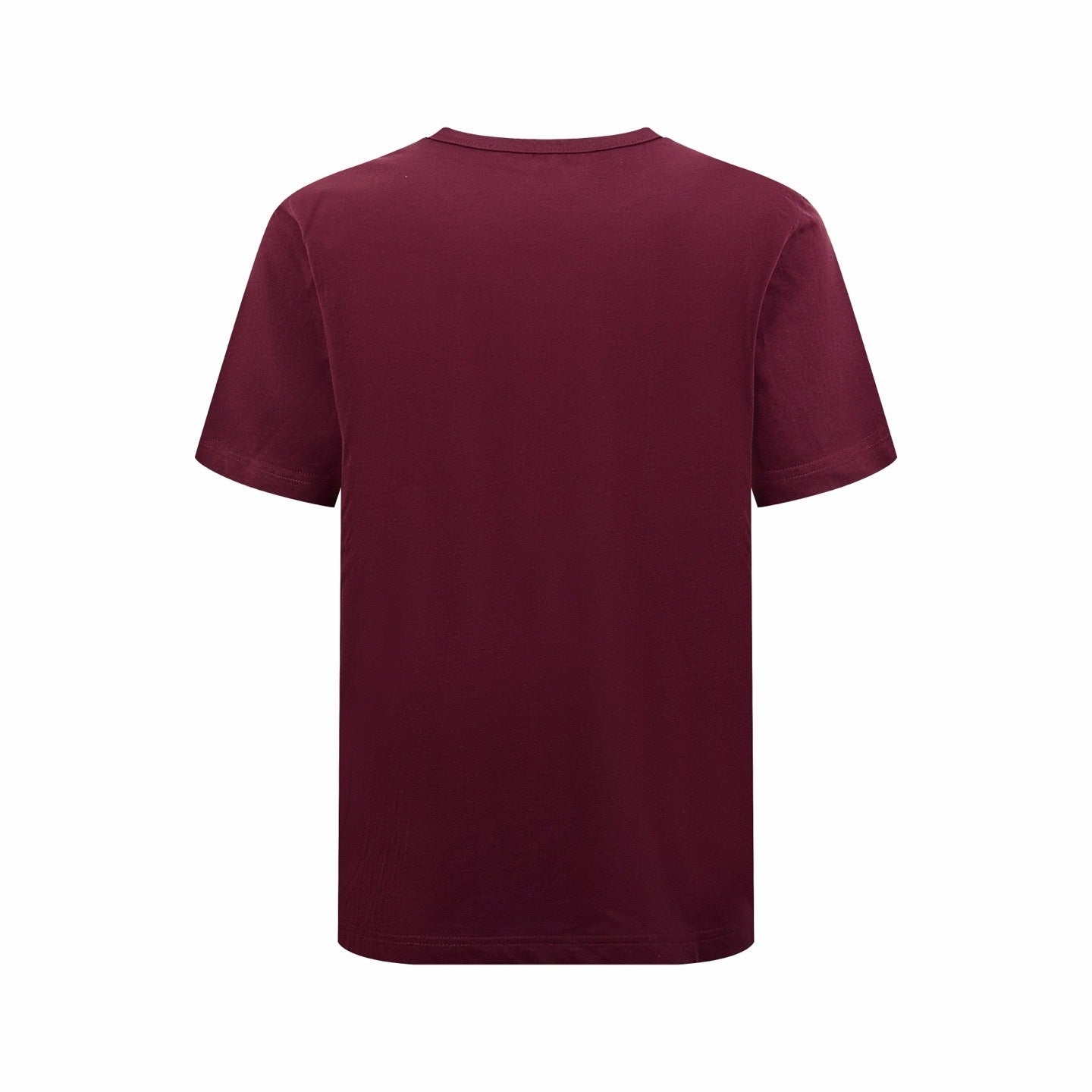 Dior Ribbon T-Shirt "Burgundy Cotton Jersey"