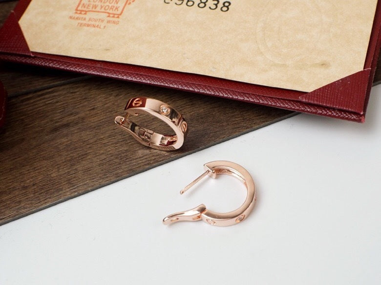 Cartier LOVE Hoop Earrings