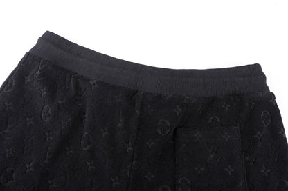 Louis Vuitton Monogram Terry Shorts "Black"