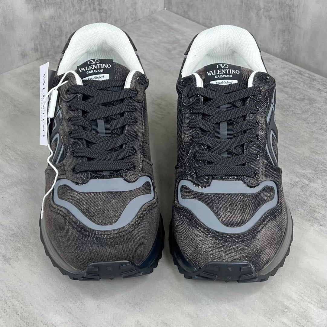 Valentino Garavani V-Logo "Black Denim"