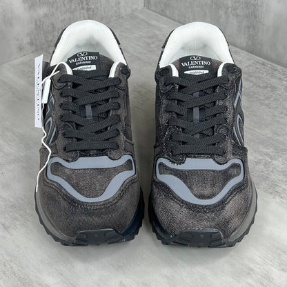 Valentino Garavani V-Logo "Black Denim"