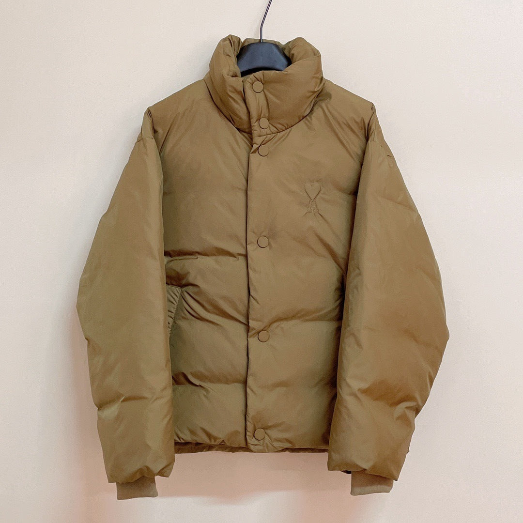 Ami Paris Down Jacket "Beige"