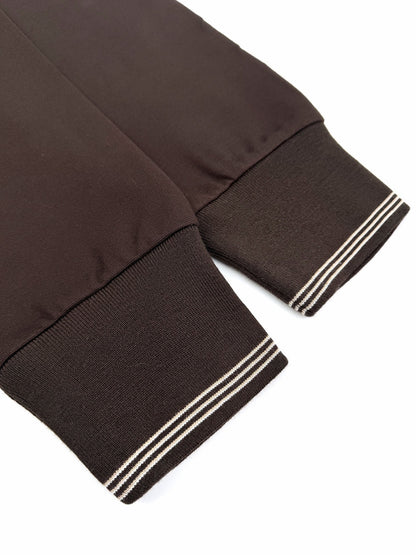 Miu Miu Zip-up Sweatshirt "Beige-Brown"