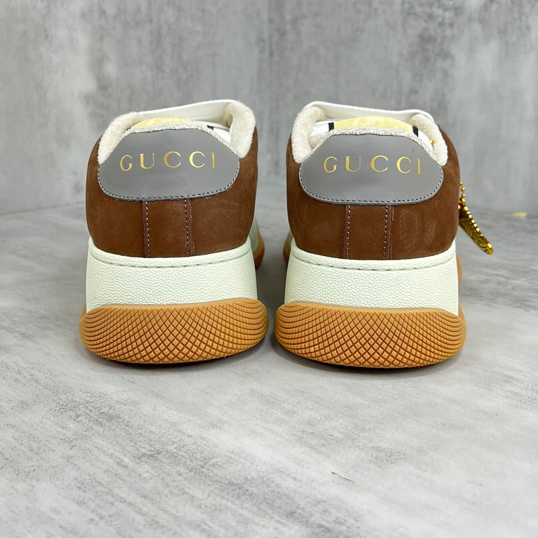 Gucci Screener Double "Beige-Brown Monogram"