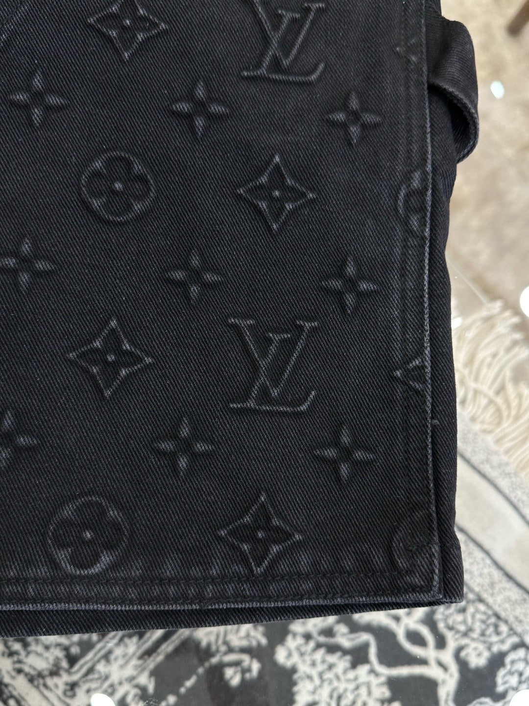 Louis Vuitton Denim Carpenter Shorts