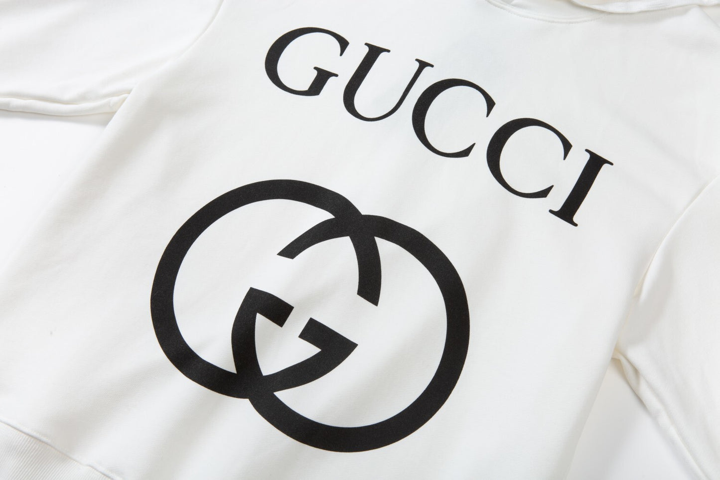 Gucci Interlocking G Hoodie "White"