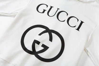Gucci Interlocking G Hoodie "White"