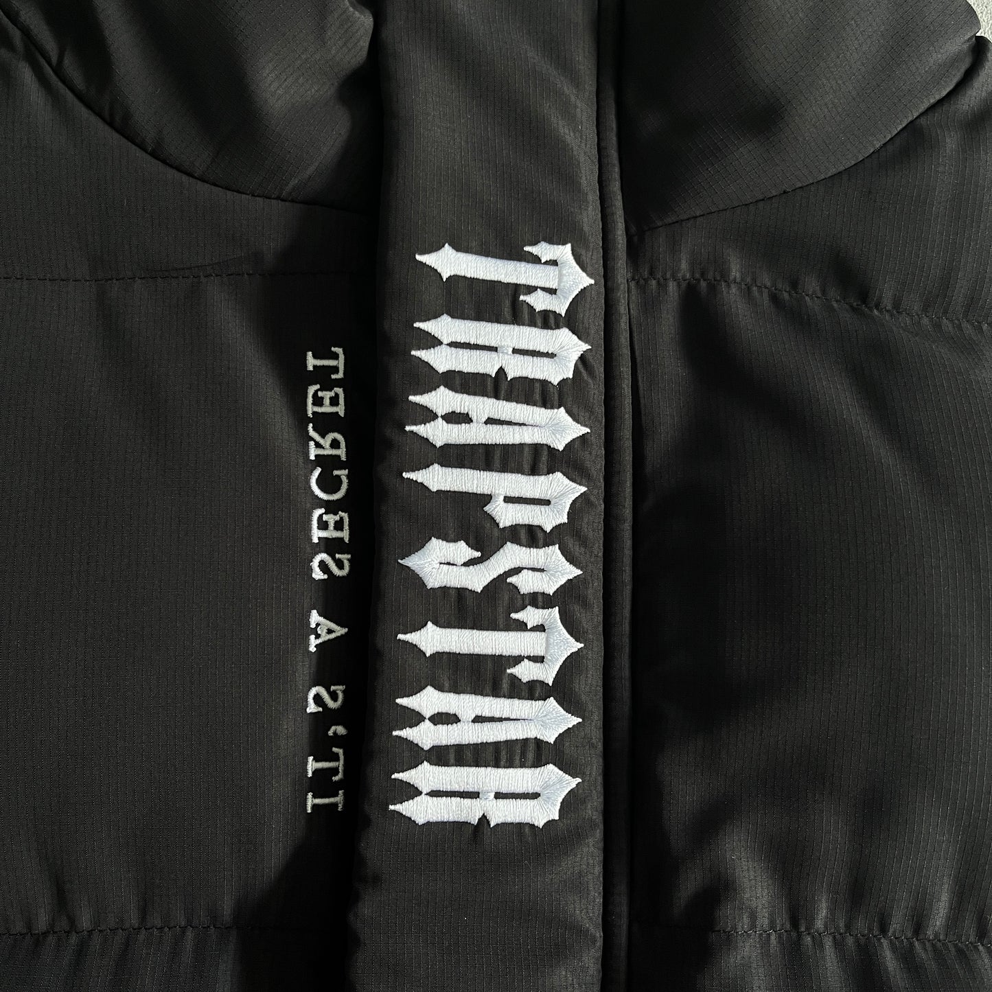 Trapstar Decoded Down Vest "Black-White"