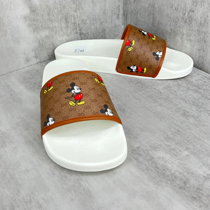 Disney x Gucci Slides "White-Beige"