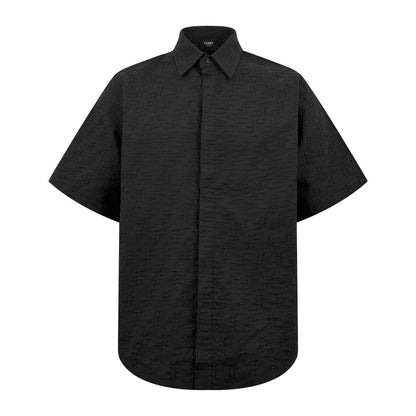 Fendi FF Monogram Short Shirt "Black"