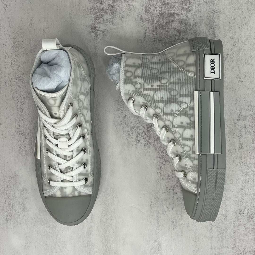 Dior B23 High-Top "Grey-White"