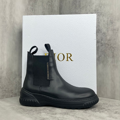 Dior D-Racer Chelsea Ankle Boots "Black"