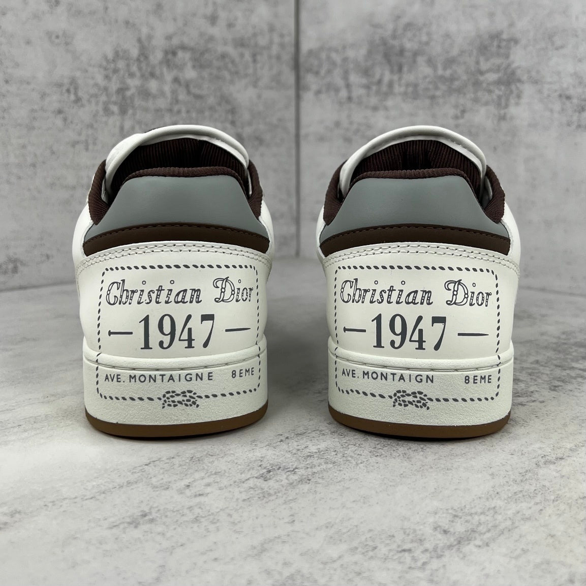 Dior B27 Low "White-Grey-Brown"
