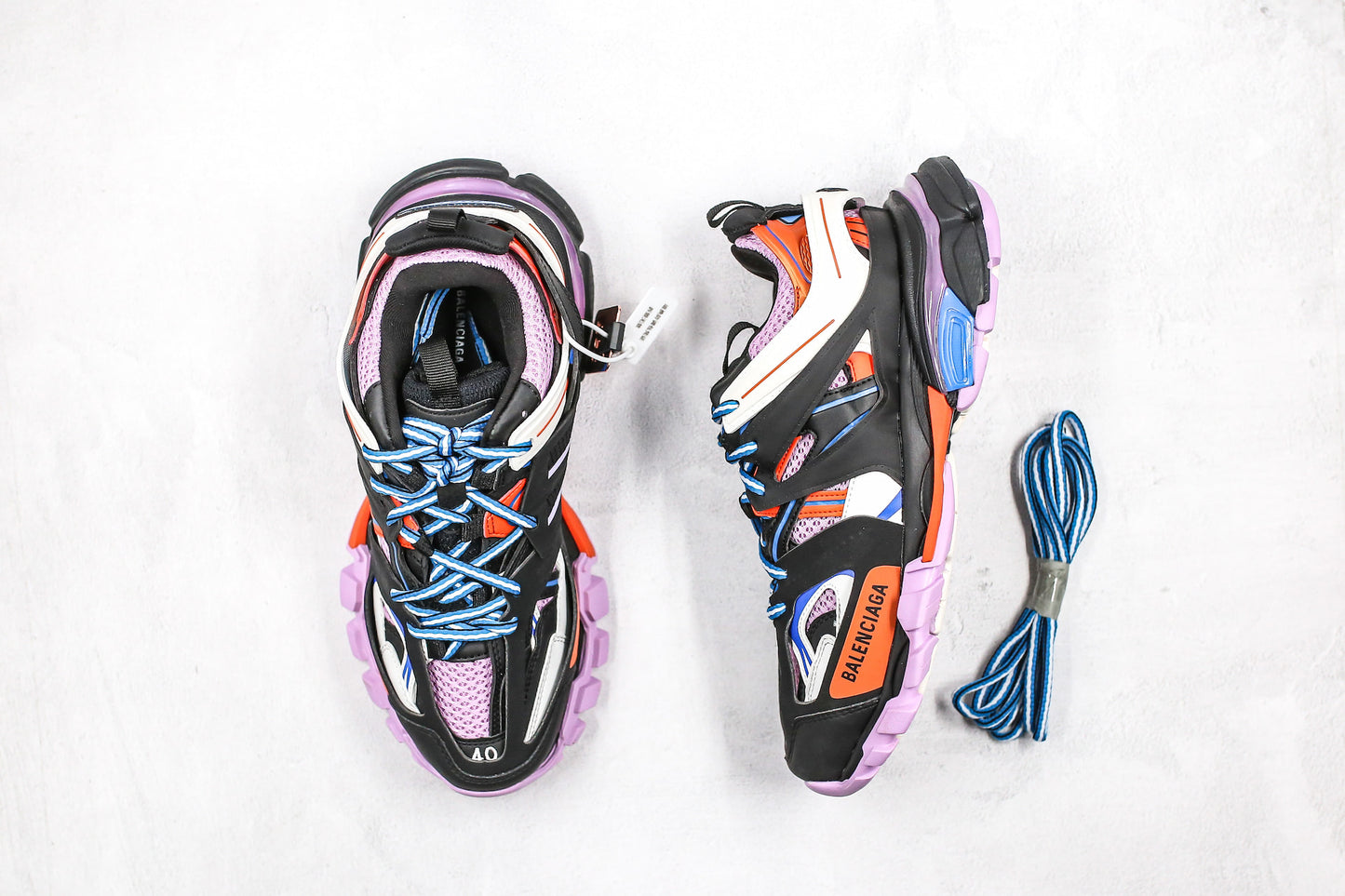 Balenciaga Track "Black-Orange-Pink"