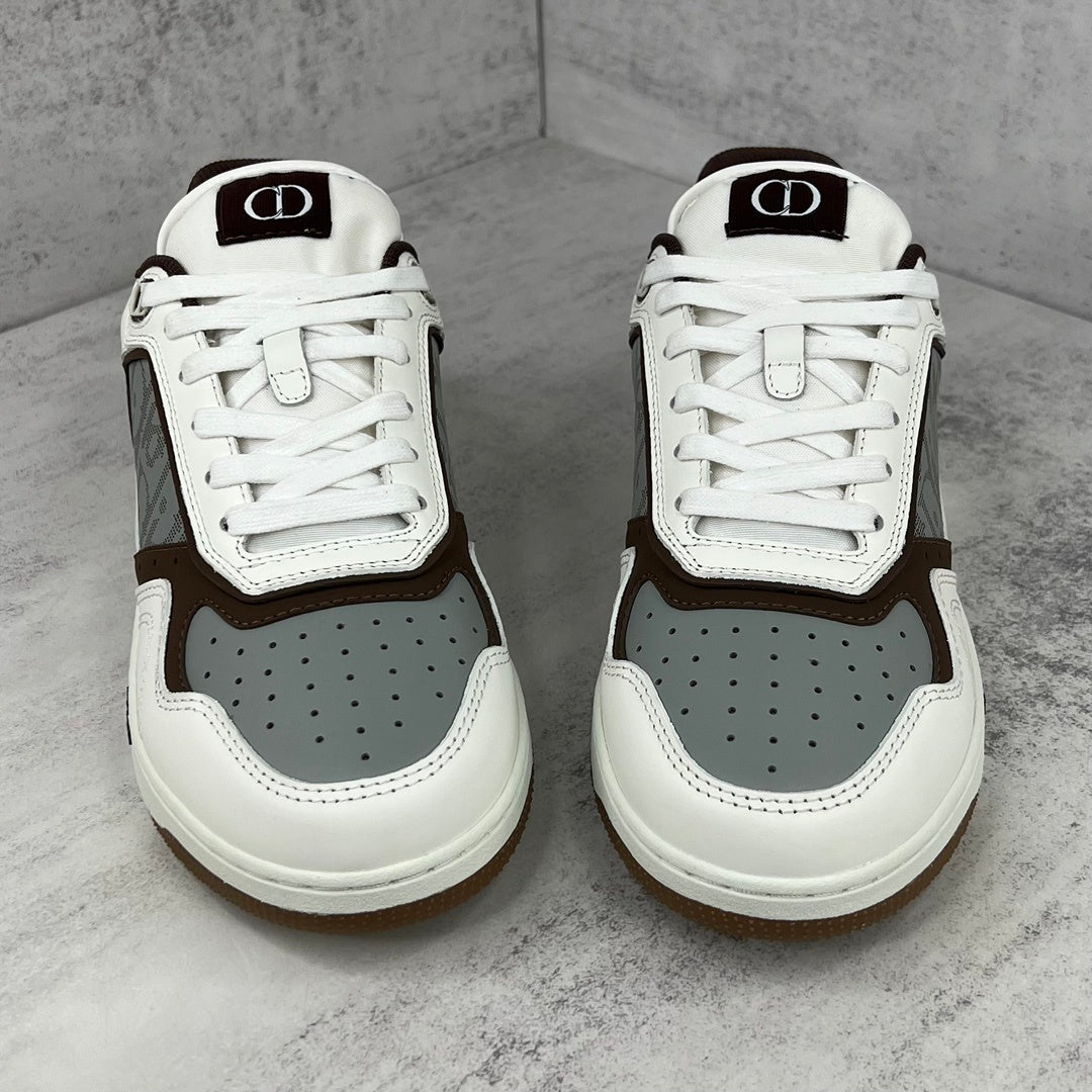 Dior B27 Low "White-Grey-Brown"