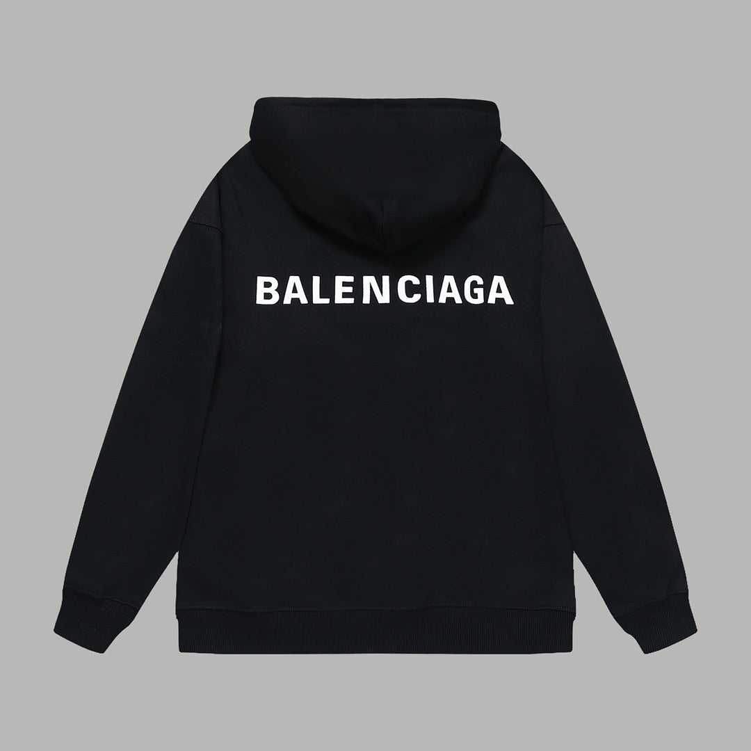 Balenciaga Hoodie "Black-White"