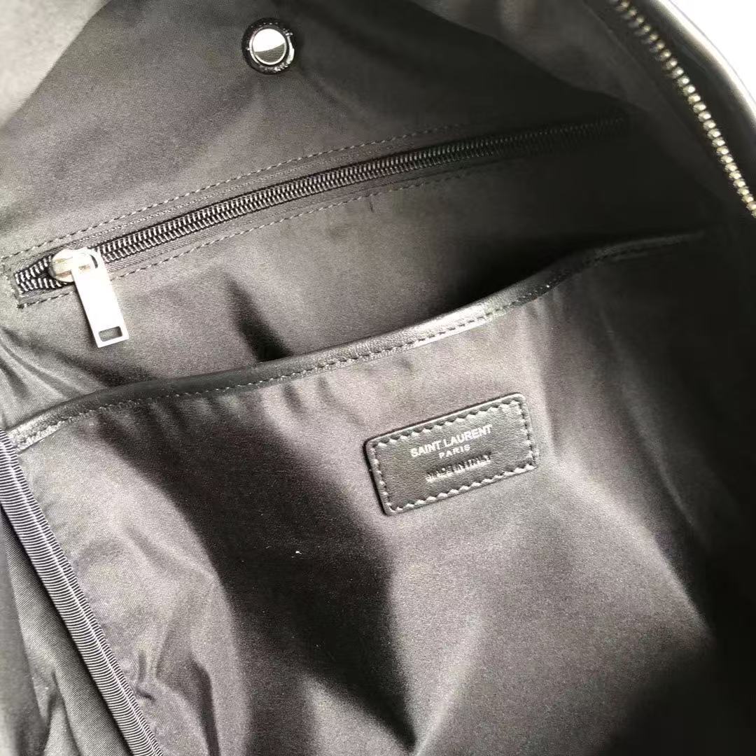 Saint Laurent City Leather Backpack
