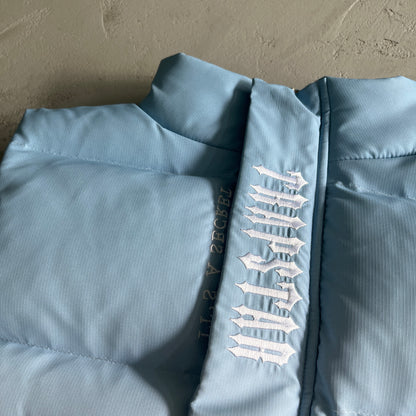 Trapstar Decoded Down Vest "Ice Blue Gradient"