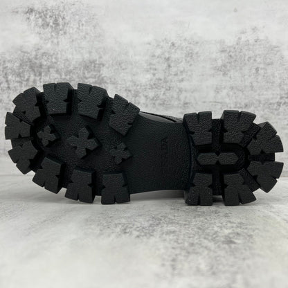 Prada Monolith Leather Boots "Black" V2