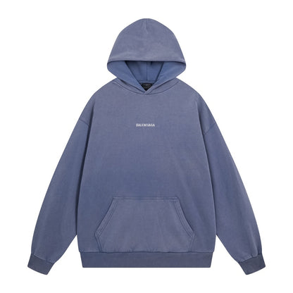 Balenciaga Hoodie "Blue-White"