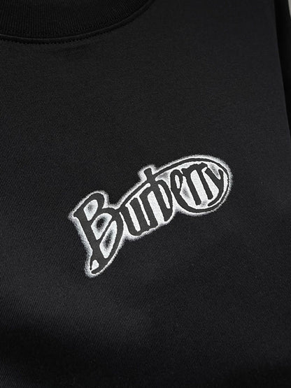 Burberry Logo Cotton T-Shirt "Black"