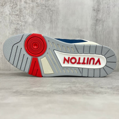 Louis Vuitton Trainers "Navy Blue-White"