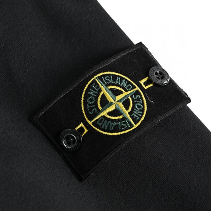 Stone Island Half-Zip Sweatshirt "Black"